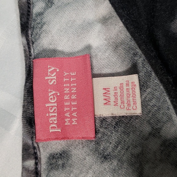 🧑🎄10/10🧑🎄🤰☮Maternity Hippie top by paisley sky in Meduim☮🤰 - Picture 3 of 6